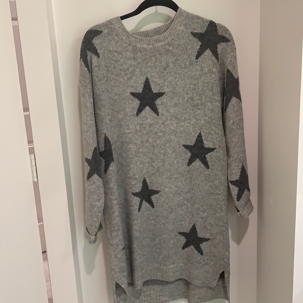 Jodifl SM oversized sweater dress with stars
